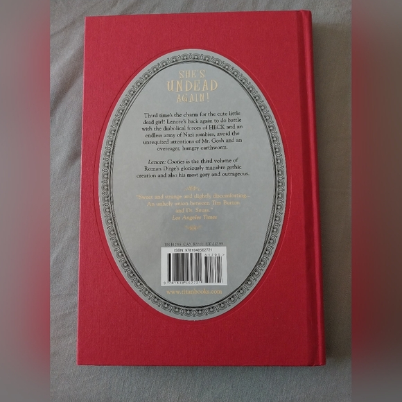 Goth "Lenore: Cooties" Roman Dirge Titan Books Diamond Exclusive Graphic Novel - Picture 2 of 6